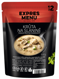 Krůta na slanině (2 porce)