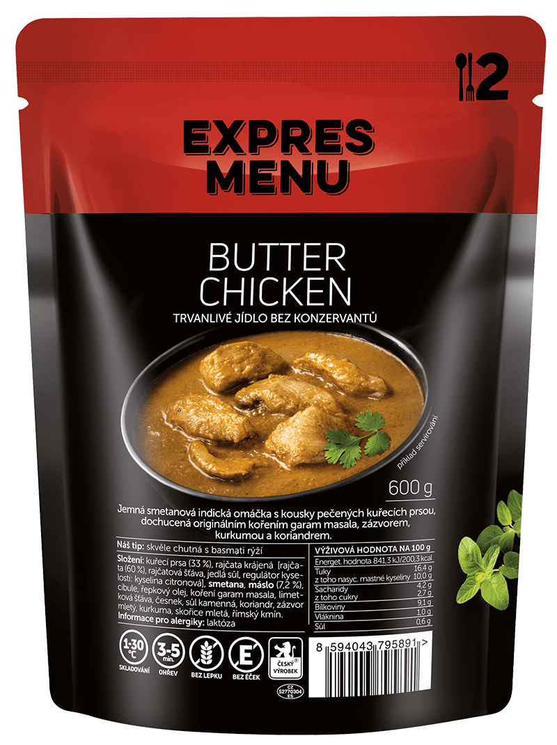 Butter chicken (2 porce)