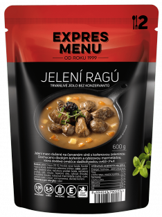 Jelení ragú (2 porce)