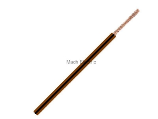 Kabel FLRY-B 0,5mm2 černo/bílý