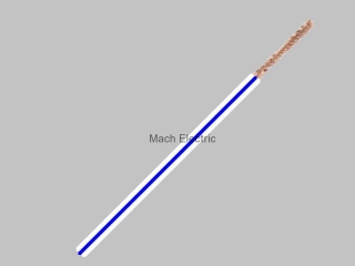 Kabel FLRY-B 0,5mm2 bílo/modrý