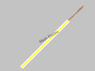 Kabel FLRY-B 0,5mm2 bílo/žlutý